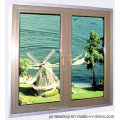 Aluminum Window in Brown Color